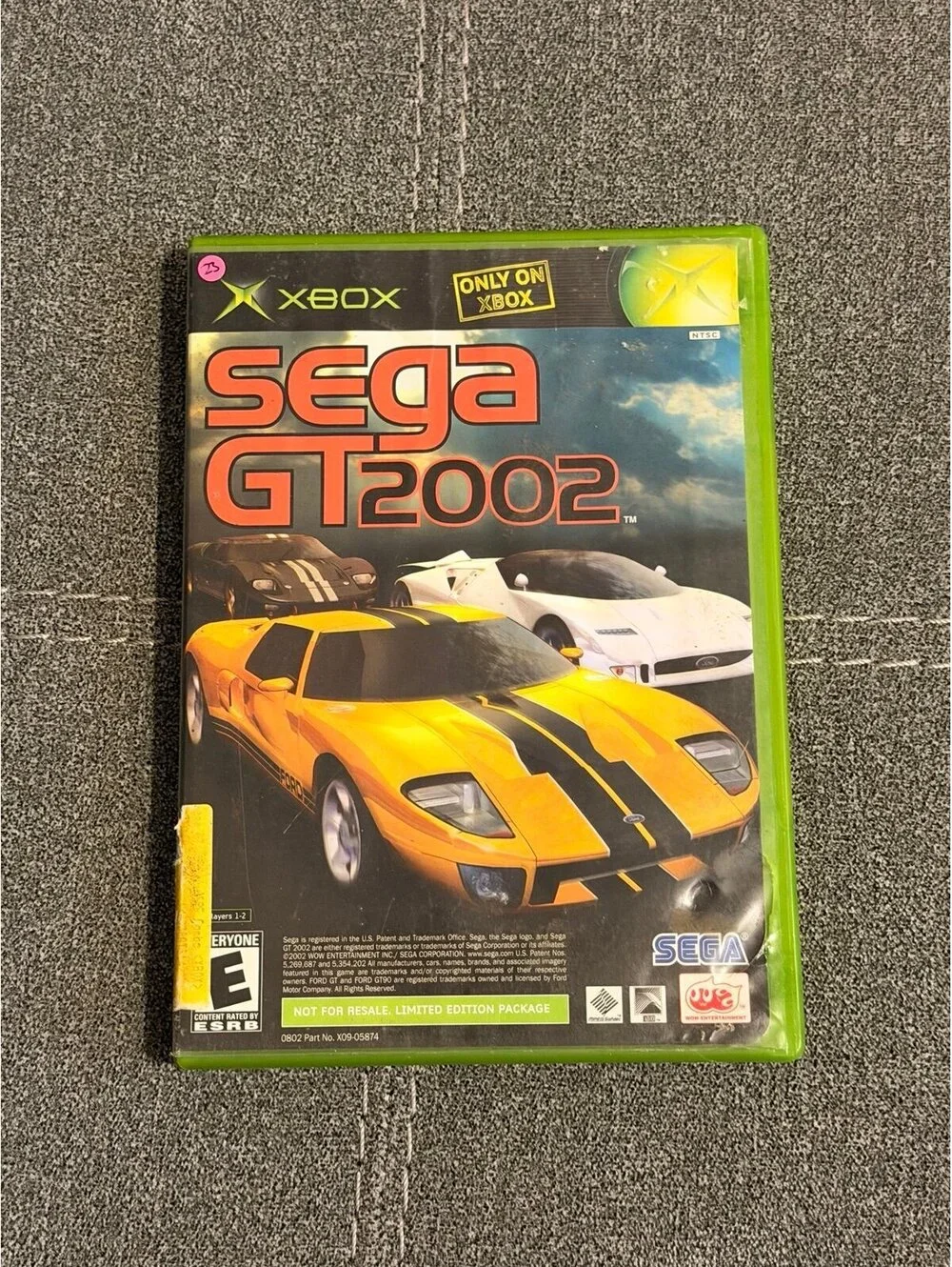 Sega GT 2002 & JSRF for Xbox